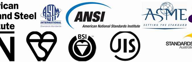 ASTM AISI ASME ANSI JIS等标准