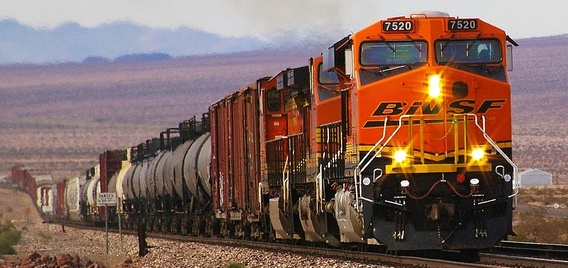 铁路货运也在增加